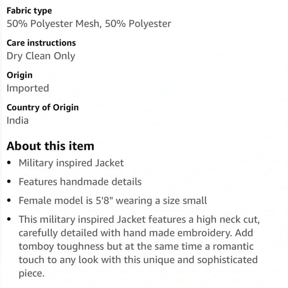 🆕Designer Embellished Jacket - Picture 7 of 16